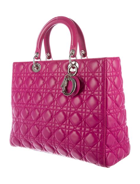 large lady dior bag size|lady dior bag price 2022.